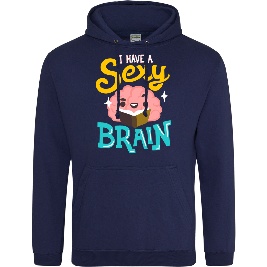 BlancaVidal Sexy Brain Sweatshirt JH Hoodie - Navy