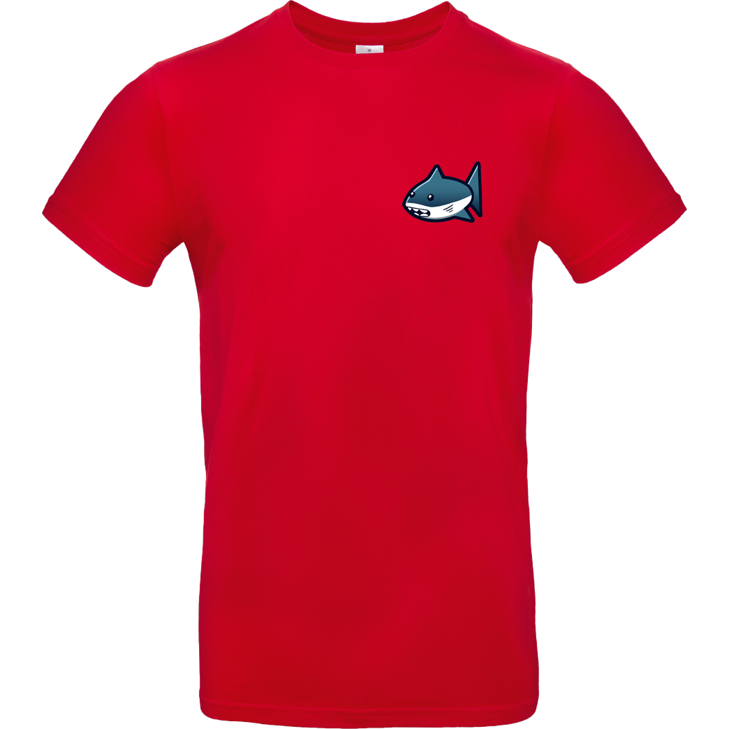 comspace Sharky T-Shirt B&C EXACT 190 - Red