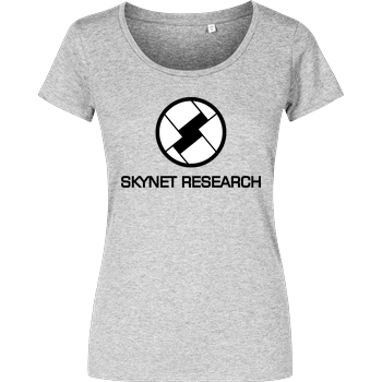 Skynet Research Girlshirt heather grey