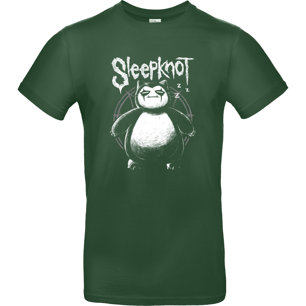 BlancaVidal Sleepknot T-Shirt B&C EXACT 190 -  Bottle Green