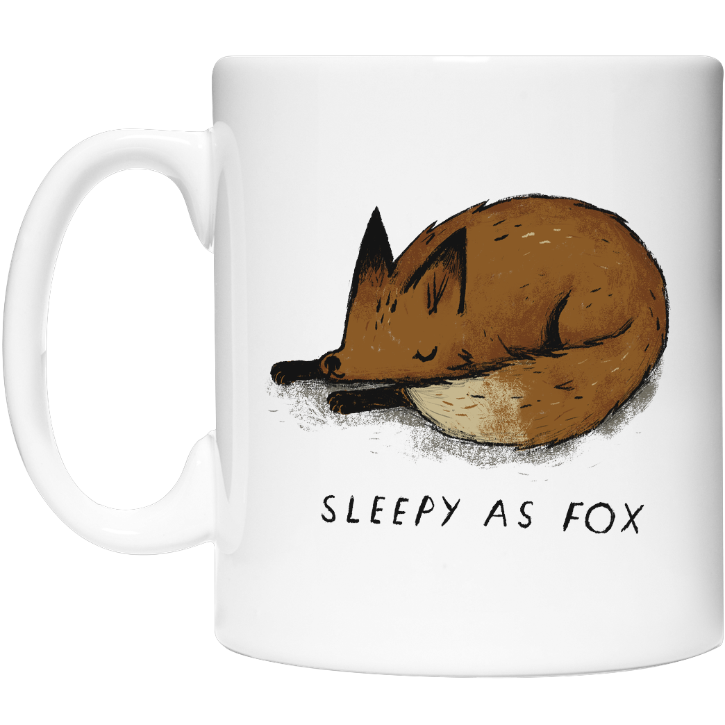 Louis Roskosch Sleepy as Fox Sonstiges Coffee Mug