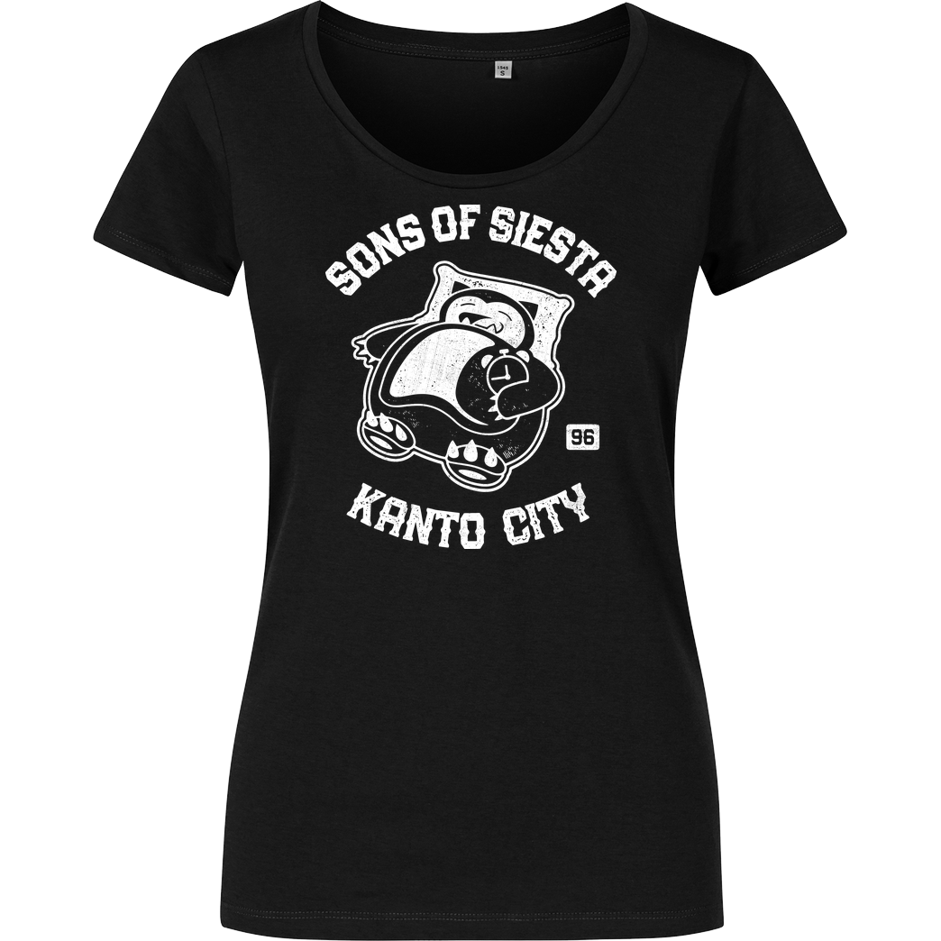 Logozaste Sons Of Siesta T-Shirt Girlshirt schwarz