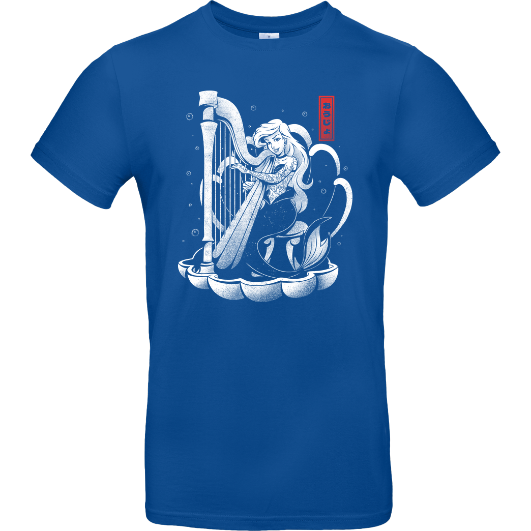 EduEly Sound of the Sea T-Shirt B&C EXACT 190 - Royal Blue