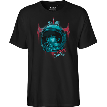 Space Cowboy Fairtrade T-Shirt - black