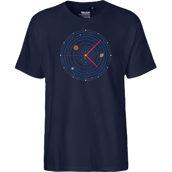 Spacetime Fairtrade T-Shirt - navy