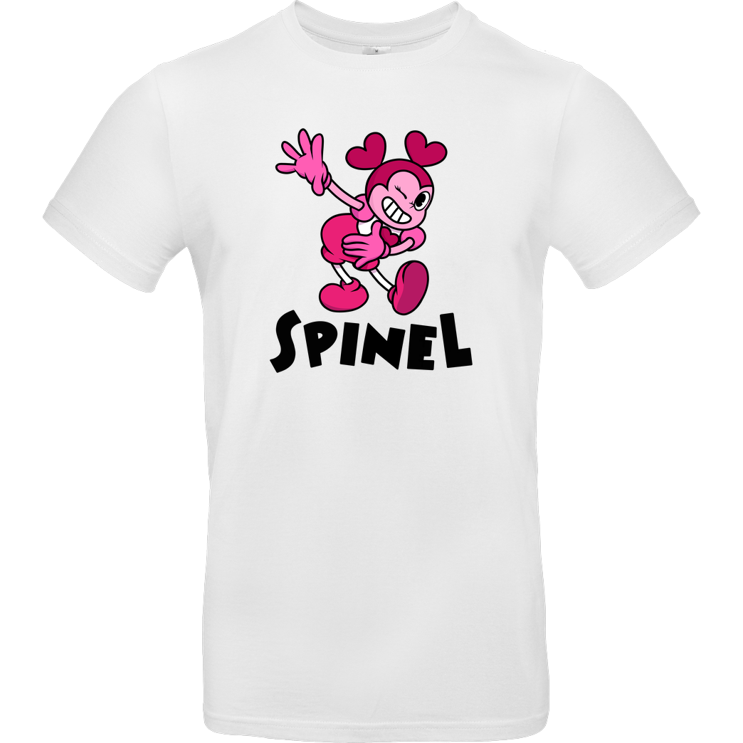 Panaceas Spinel Mouse T-Shirt B&C EXACT 190 -  White