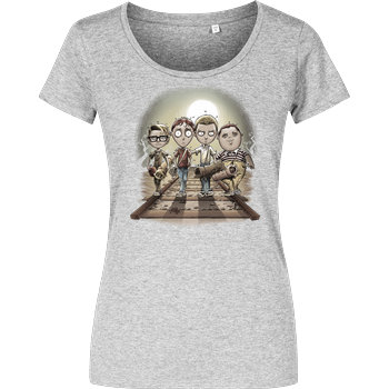 Stand By Me Girlshirt heather grey