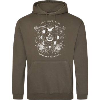 Stars Can't Shine Without Darkness JH Hoodie - Khaki