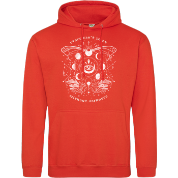 Stars Can't Shine Without Darkness JH Hoodie - Orange