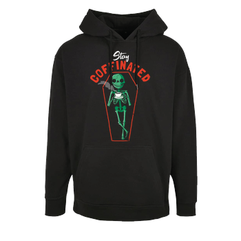 Stay Coffinated Oversize Hoodie