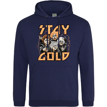 STAY GOLD JH Hoodie - Navy