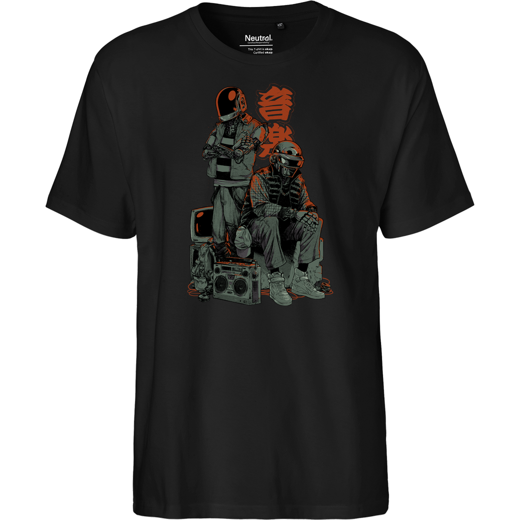 Hafaell Street Punks T-Shirt Fairtrade T-Shirt - black