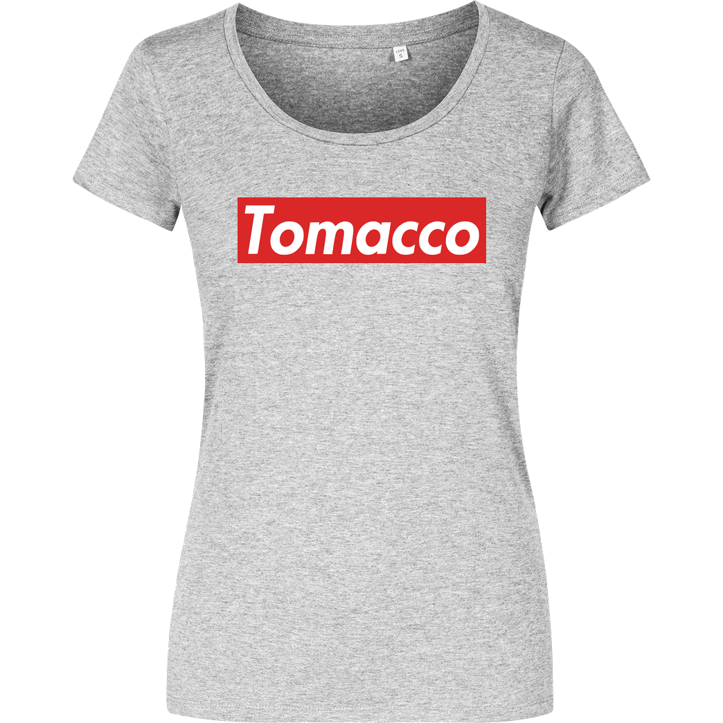 Karlangas Supreme Tomato T-Shirt Girlshirt heather grey