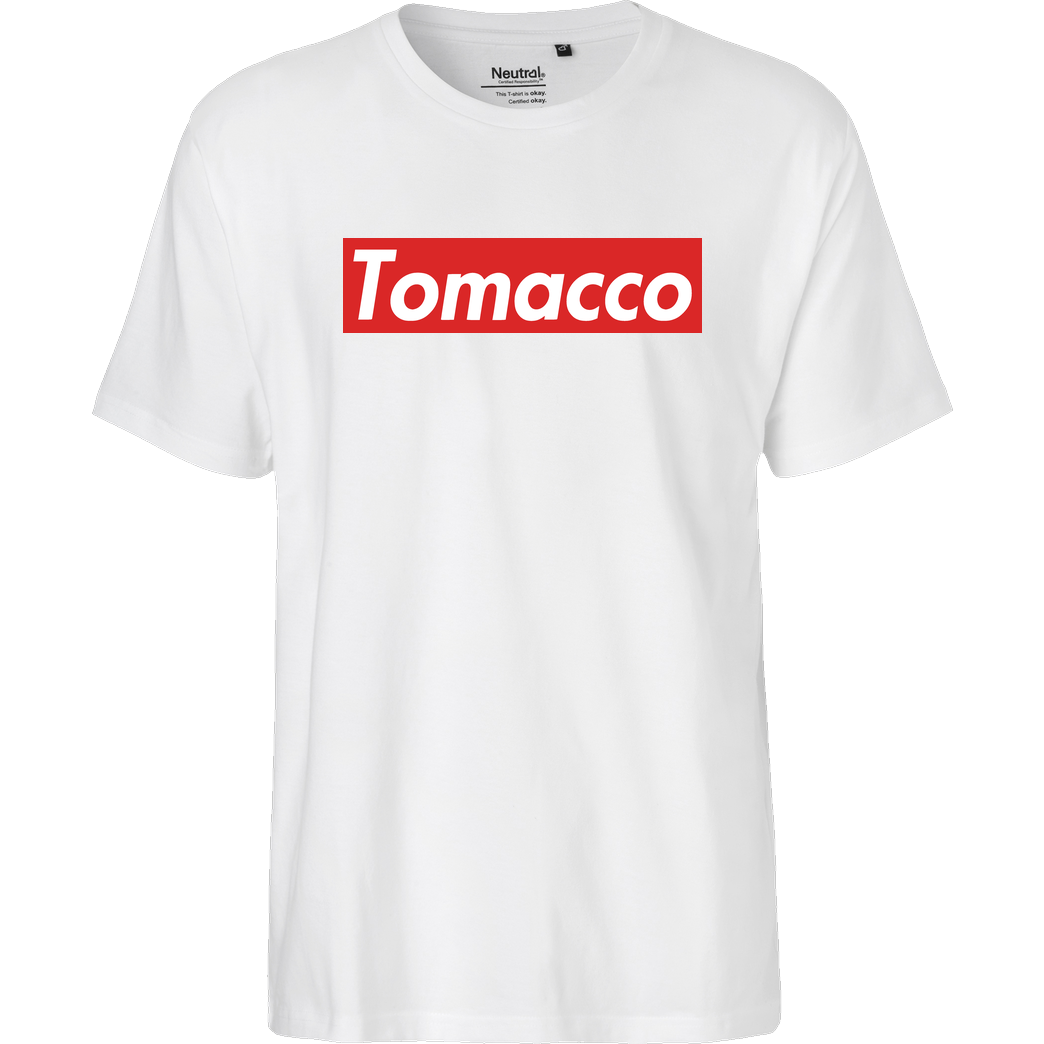 Karlangas Supreme Tomato T-Shirt Fairtrade T-Shirt - white