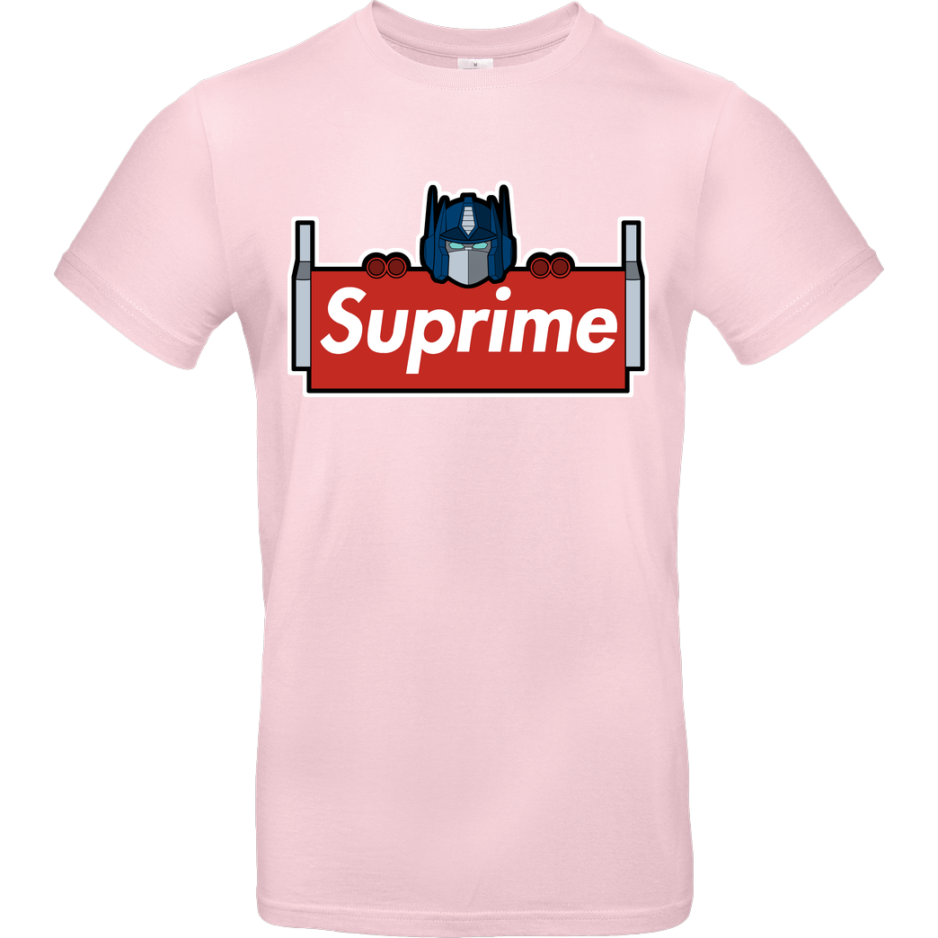 Raffiti Design Suprime! T-Shirt B&C EXACT 190 - Light Pink
