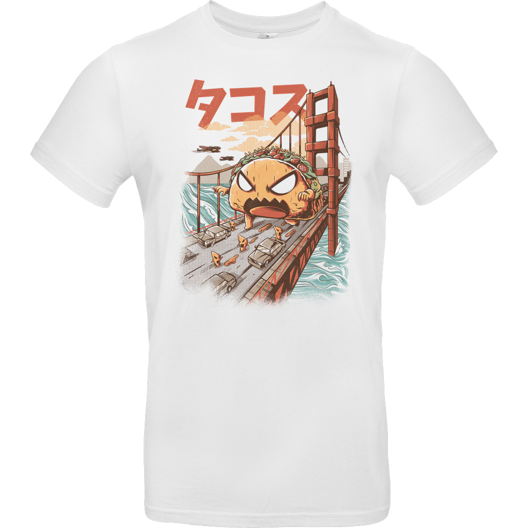 Ilustrata Takaiju T-Shirt B&C EXACT 190 -  White