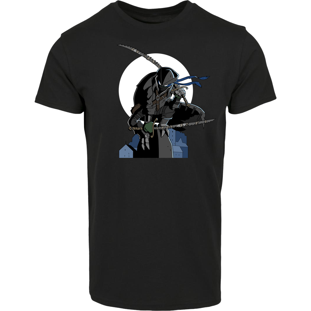 deMichl Teenage Mutant Hunter Turtle T-Shirt House Brand T-Shirt - Black