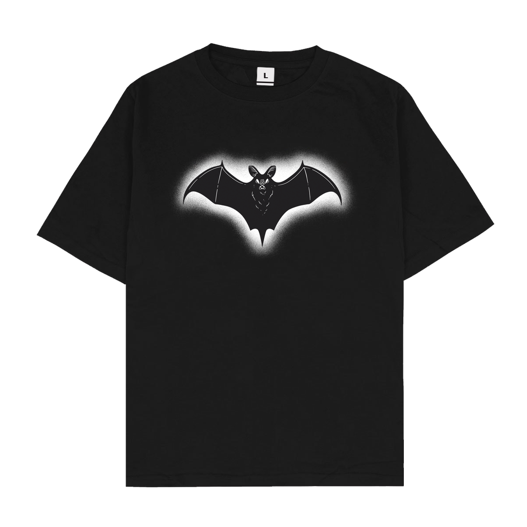 Jonz The Bat T-Shirt Oversize T-Shirt - Black