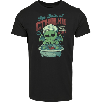 The Bath of Cthulhu House Brand T-Shirt - Black
