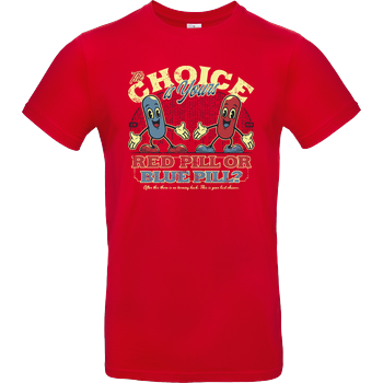The choice is yours B&C EXACT 190 - Red