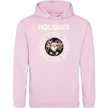 the HOLIDAYS band JH Hoodie - Rosa