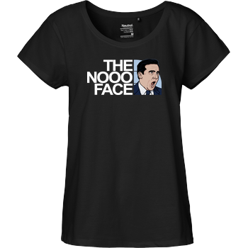 The Nooo Face! Fairtrade Loose Fit Girlie - black