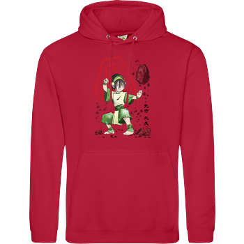 The Power of the Earth Kingdom JH Hoodie - red