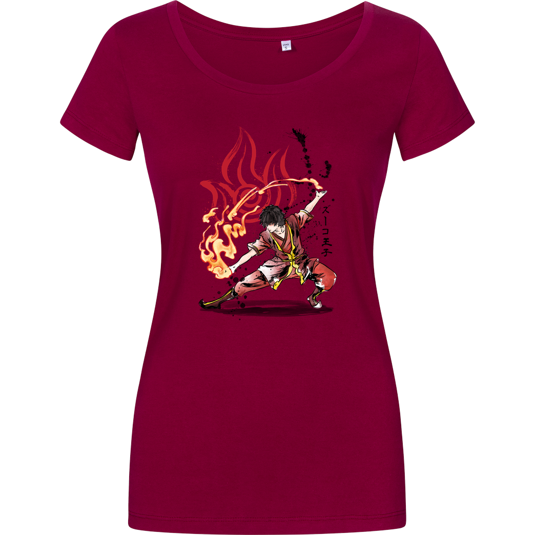 Dr.Monekers The Power of the Fire Nation T-Shirt Girlshirt berry