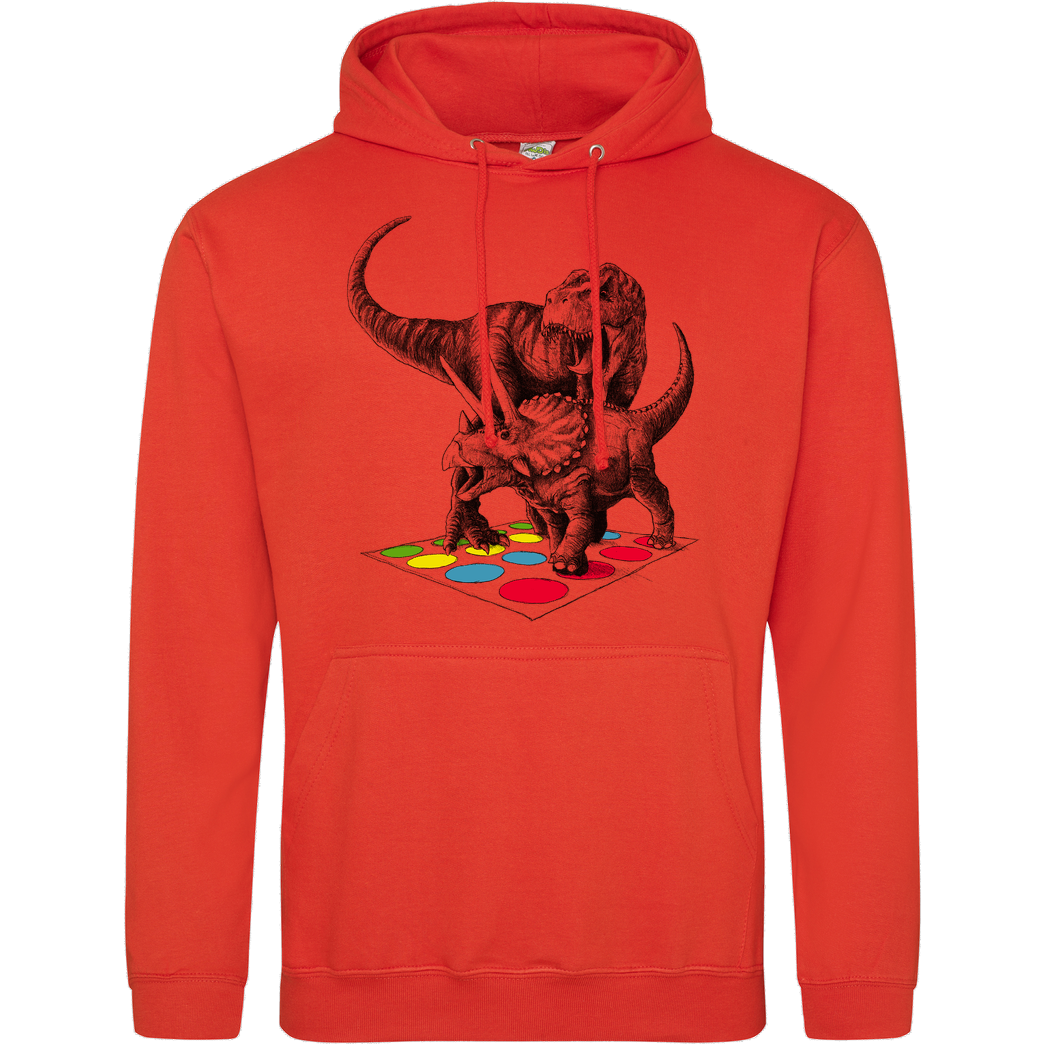 DinoMike The Ultimate Battle Sweatshirt JH Hoodie - Orange