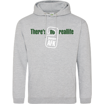 Theres no reallife JH Hoodie - Heather Grey
