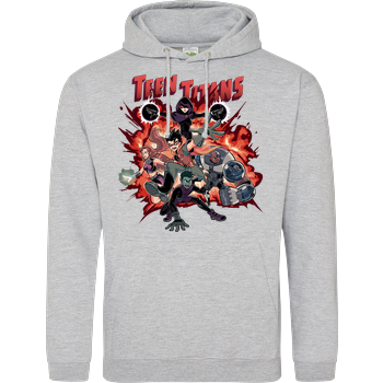 TITANS IN ACTION JH Hoodie - Heather Grey