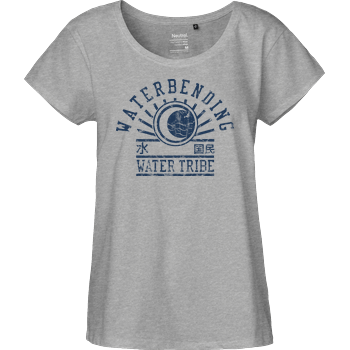 Water Tribe Fairtrade Loose Fit Girlie - heather grey