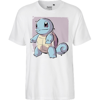 Water Turtle Fairtrade T-Shirt - white