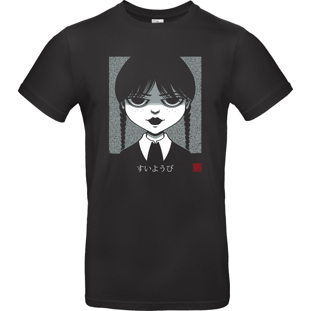 StudioM6 WDNSDY T-Shirt B&C EXACT 190 - Black