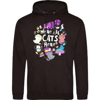 We are all Cats here JH Hoodie - Schwarz