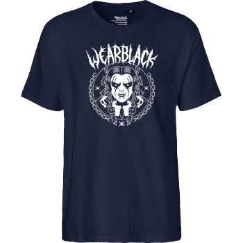 Wear Black Fairtrade T-Shirt - navy