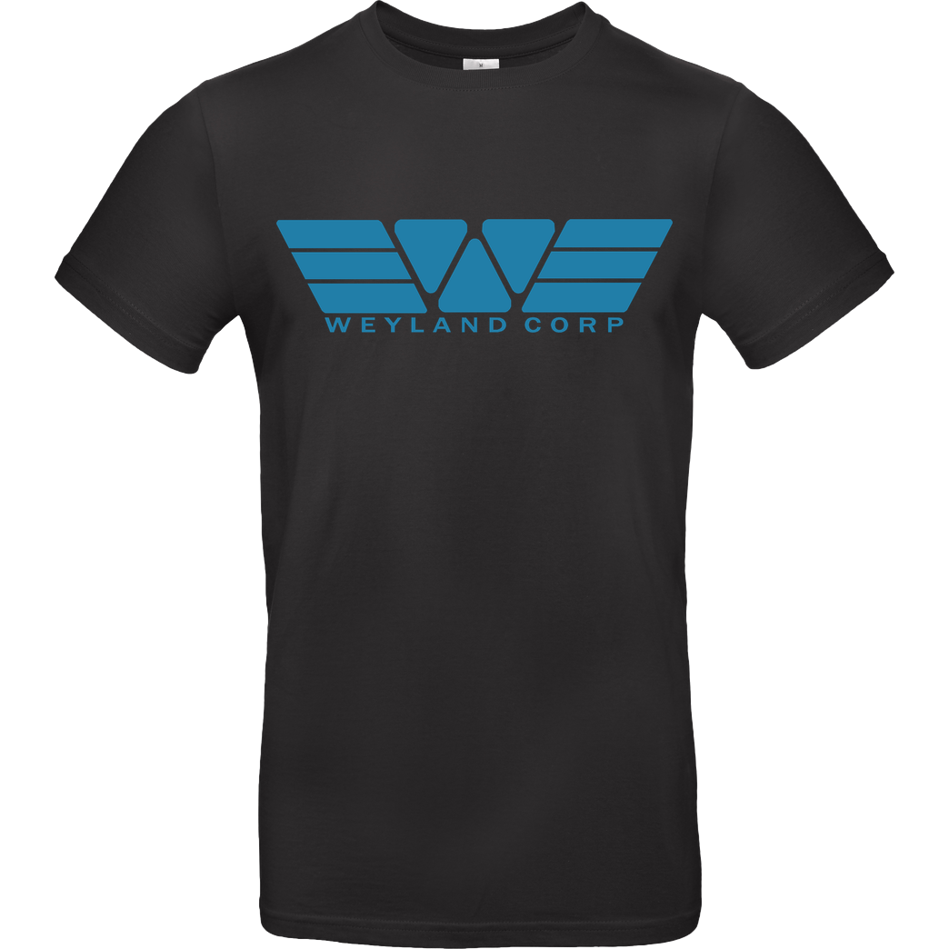 None Weyland Corp. T-Shirt B&C EXACT 190 - Black