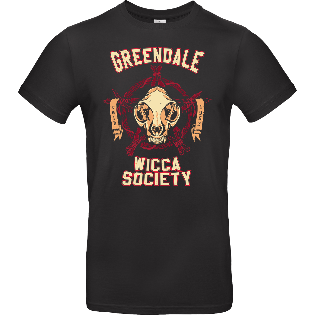 DCLawrence Wicca Society T-Shirt B&C EXACT 190 - Black