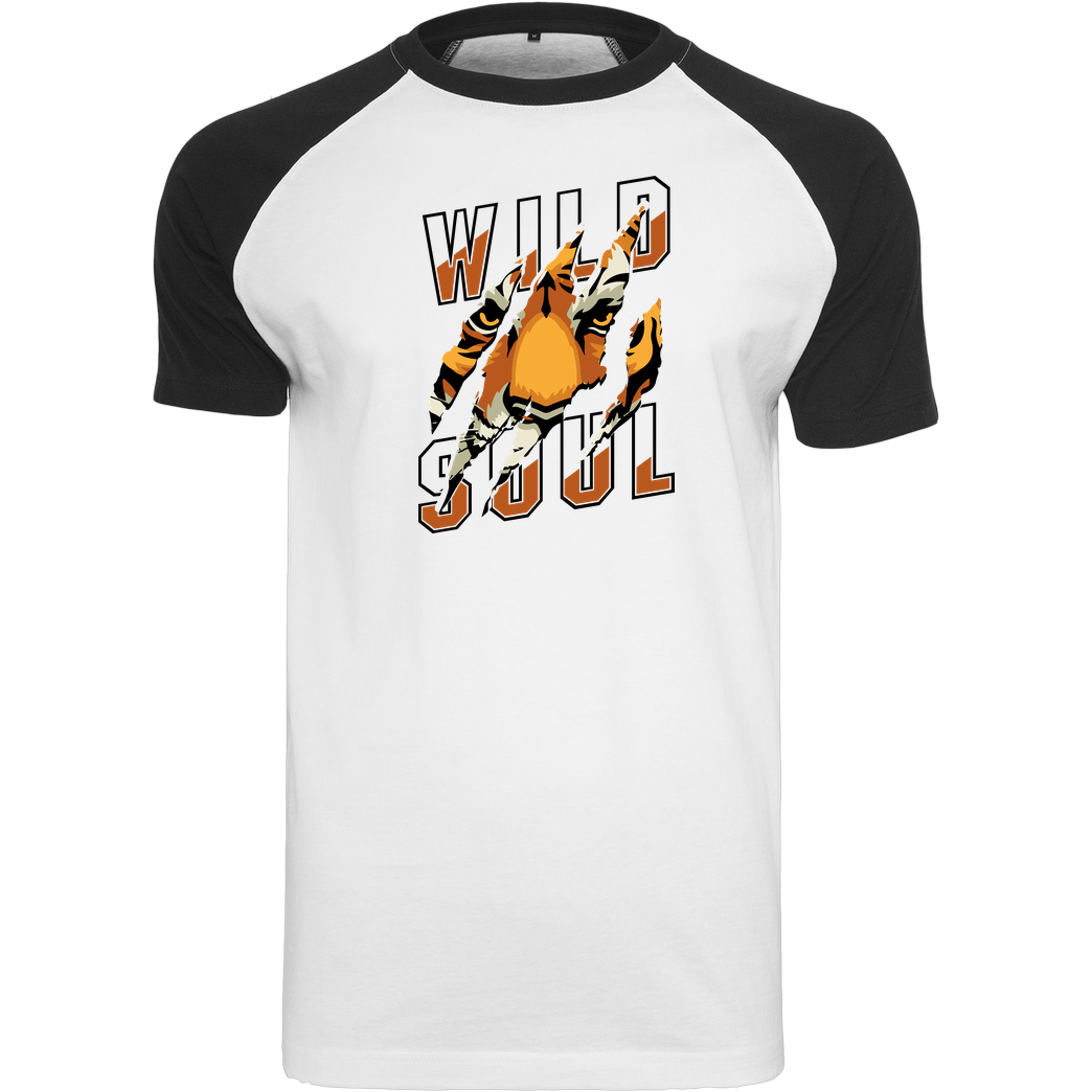 XYZ Studio Wild Soul v.2 T-Shirt Raglan Tee white