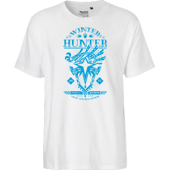 Winter Hunter Fairtrade T-Shirt - white