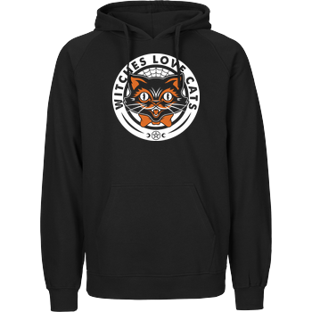 Witches love Cats Fairtrade Hoodie