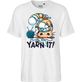 Yarn it! Fairtrade T-Shirt - white