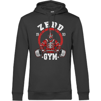 Zedd Gym B&C HOODED INSPIRE - black