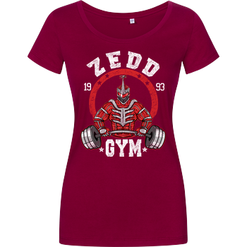 Zedd Gym Girlshirt berry